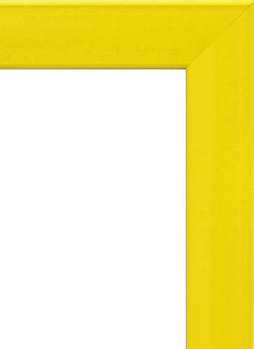 Мини-рамка от цветна хартия (симацуань), ミニ色紙(収納サイズ: 137x121 мм), карфиол (Дайгаку), жълт