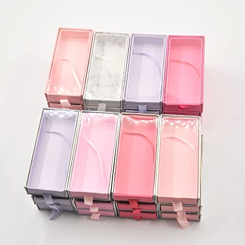 Кутия за опаковане на фалшиви мигли Кутии за опаковане на мигли От синтетични или изкуствени мигли Cils Калъф за чекмеджета