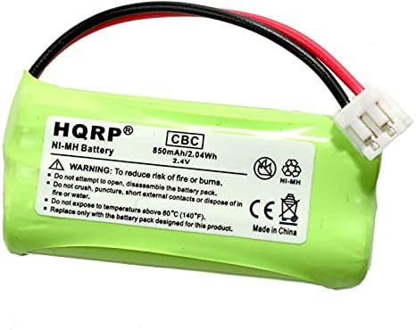 Батерията на телефона HQRP е Съвместим с wi-fi телефон на AT & T Lucent CL84309 EL51109 EL51209 EL51359 EL52109 SL82308 EL52409