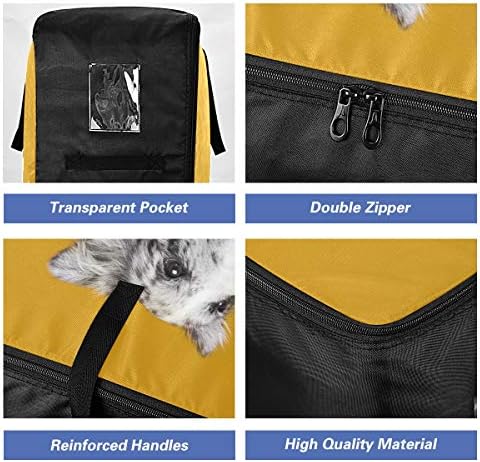 Emelivor Чанта за съхранение на дрехи, Легла за Завивки, Големи Голям Скъпа Чанта-Органайзер за кучета порода