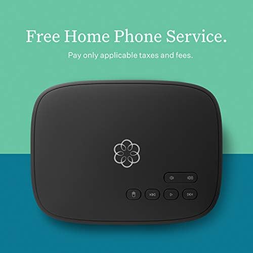 Услугата домашен телефон с безплатен достъп до Интернет Ooma Telo VoIP и телефонна слушалка HD3 и wi-тенис бизнес-телефон