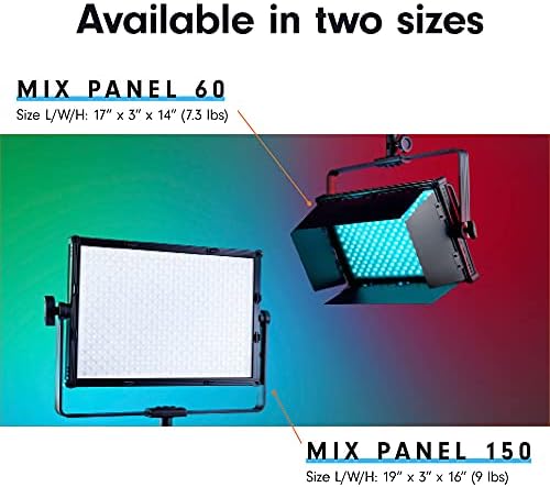 Led панел Nanlite MixPanel 60 Колор + RGB с твърда и мека светлина