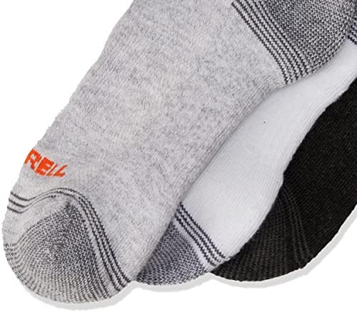 Мъжки и женски Преработени чорапи Merrell за всеки ден с половин възглавница, 3 чифта В опаковка - Колан за