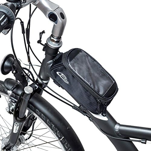 Abaodam 5,5 Инча Велосипедна Предната чанта за Велосипед с тръбна Рамка, чанта за телефон със сензорен екран за телефон 4,8-5,5