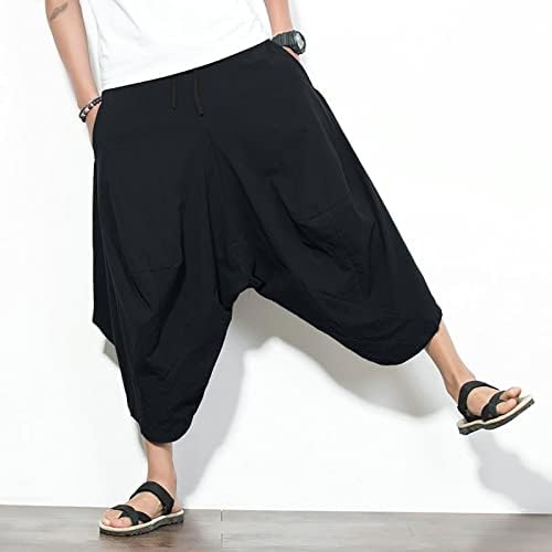 Мъжки Панталони-Карго с Намаляване на Ластик с дизайн, Практични Панталони-Карго, Дълги Модни Летни Спортни Чанти
