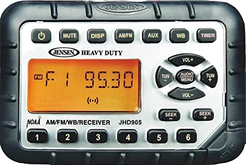 Мобилна аудио система Jensen AT371291, водоустойчив (SWJHD905 за производителя), устойчив на uv радиация,