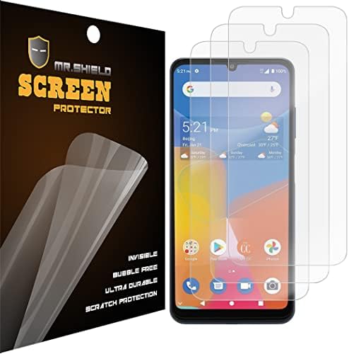 Mr.Щит [3 опаковки] Защитно фолио за екрана домакински клетъчна комуникация ZMAX 5G-glare [Matte] Защитно фолио за екрана