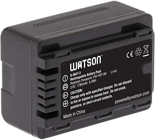 Литиево-йонна батерия Уотсън VW-VBT190 (3,6 В, 1780 mah)