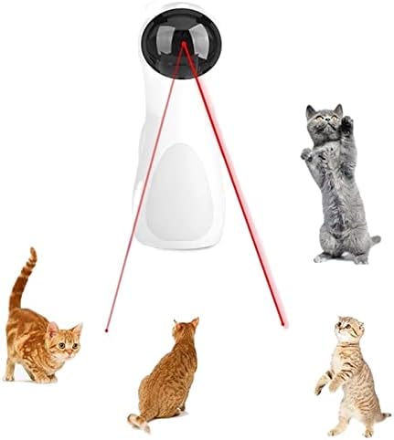 JKYYDS Cat Toy Интерактивна Лазерна Играчка Автоматична Въртящата се Котка Спортна и Развлекателна Играчка Многоугольная