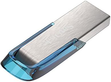 Флаш-памет на SanDisk Ultra Flair 64 GB USB 3.0, скорост на четене до 150 MB / сек - Син