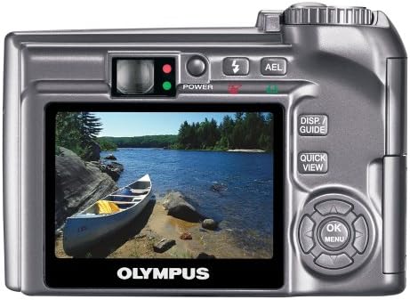 Цифров фотоапарат Olympus SP-310 7,1 Мегапиксела с 3-кратно оптично увеличение (Сребрист)