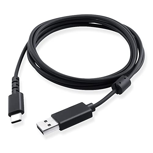 HUYUN USB C Тип C Зарядно Устройство Кабел Захранващ Проводник USB Кабел За Зареждане Съвместим за Logitech G733 Lightspeed/G