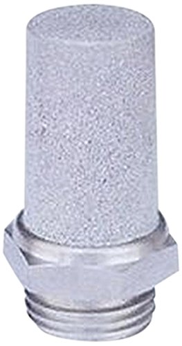 Пневматичен Конусен Филтър шумозаглушител MettleAir SSL-N01, Неръждаема Стомана, 1/8 NPT (опаковка от 10 броя)
