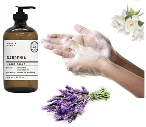 Сапун за дома и тялото от компанията Home and Body и сапун за ръце Sense с добавка за ръце, направено в САЩ,