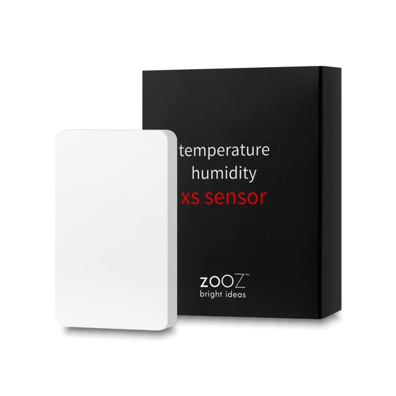 Zooz 700 Series Z-Wave Plus Сензор за температура | влажност XS ZSE44. Изисква hub (продава се отделно). Съвместим с SmartThings,