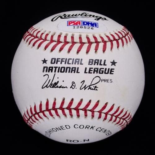 Чист Бари Бондс С Автограф ONL Baseball PSA COA #I28526 - Бейзболни топки С Автографи
